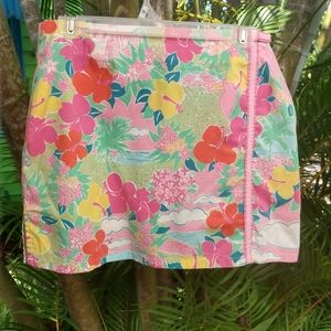 🌴Vtg Lilly Pulitzer 🌺Skort White Label 🌴